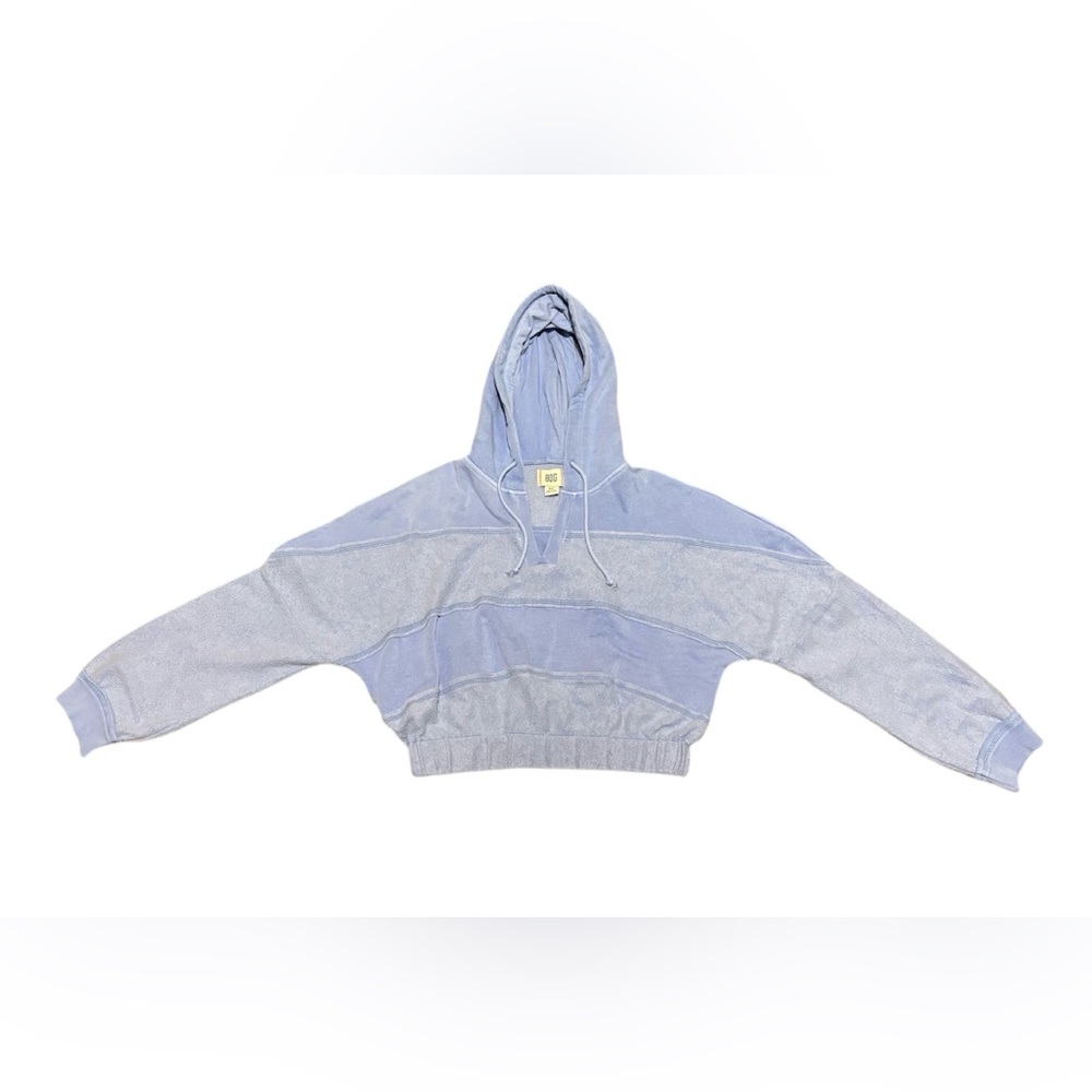 NWT BDG Light Blue Cropped Hoodie